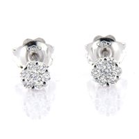 Orecchini Fanton Gioielli Donna PUNTO LUCE DIAMANTI in Oro Diamante 0.48 Ct OROR-196-52 - OROR-196-52
